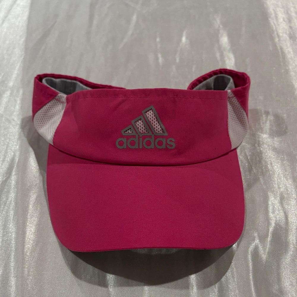 Adidas Fuchsia and Gray Visor